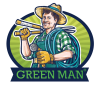 GREEN MAN FAREBNY transparent pozadie