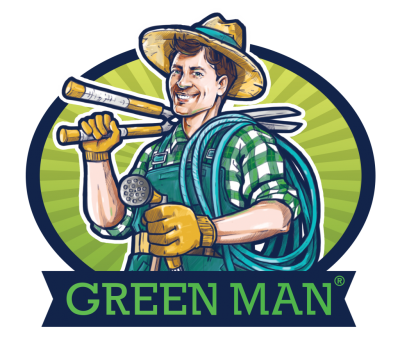 GREEN MAN FAREBNY transparent pozadie